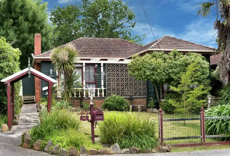 Main view of Homely house listing, 43 Glen Valley Road, Forest Hill VIC 3131
