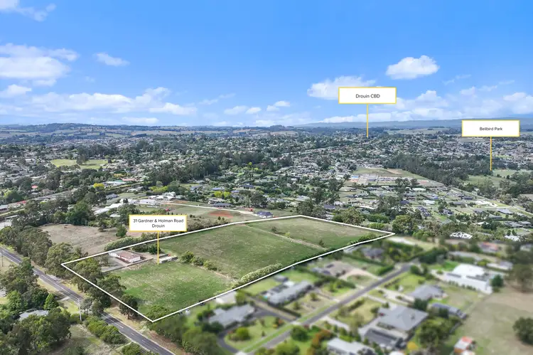 Main view of Homely house listing, 31 Gardner and Holman Road, Drouin VIC 3818