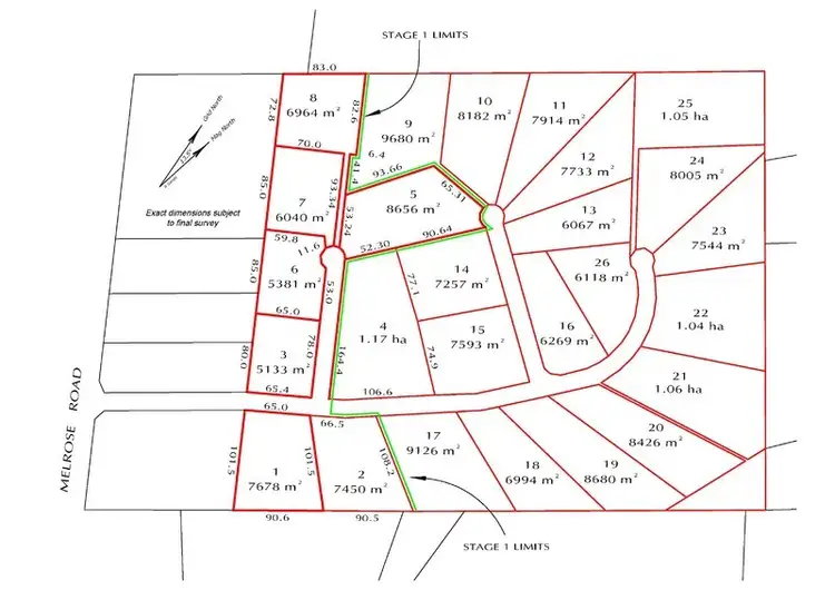 Second view of Homely land listing, LOT 6, 156 Melrose Road, Aberdeen TAS 7310