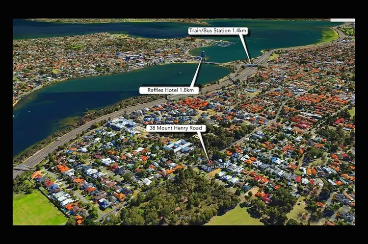 Second view of Homely house listing, 38 Mount Henry Road, Salter Point WA 6152
