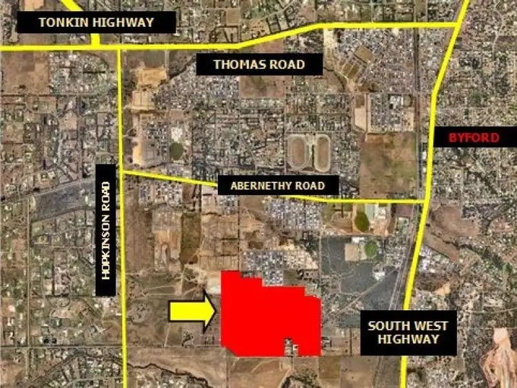 Third view of Homely land listing, 27 Lawrence Way, Byford WA 6122