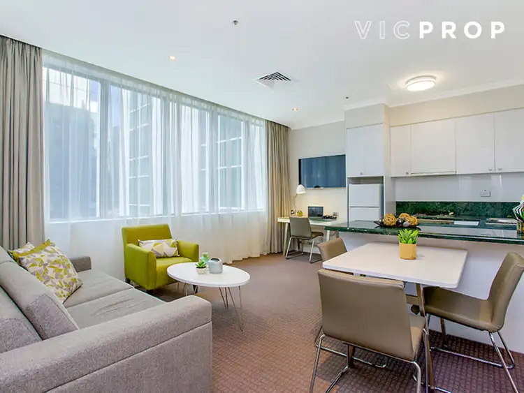Second view of Homely apartment listing, 1661/1 William Street, Melbourne VIC 3000