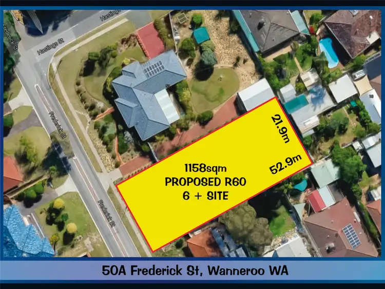 Main view of Homely land listing, 50A Frederick Street, Wanneroo WA 6065