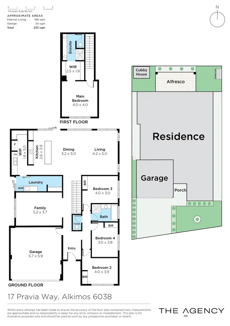 Second view of Homely house listing, 17 Pravia Way, Alkimos WA 6038