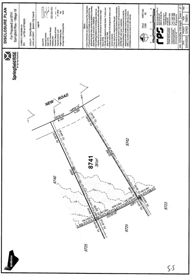 Second view of Homely land listing, LOT 8741 New Road, Spring Mountain QLD 4300