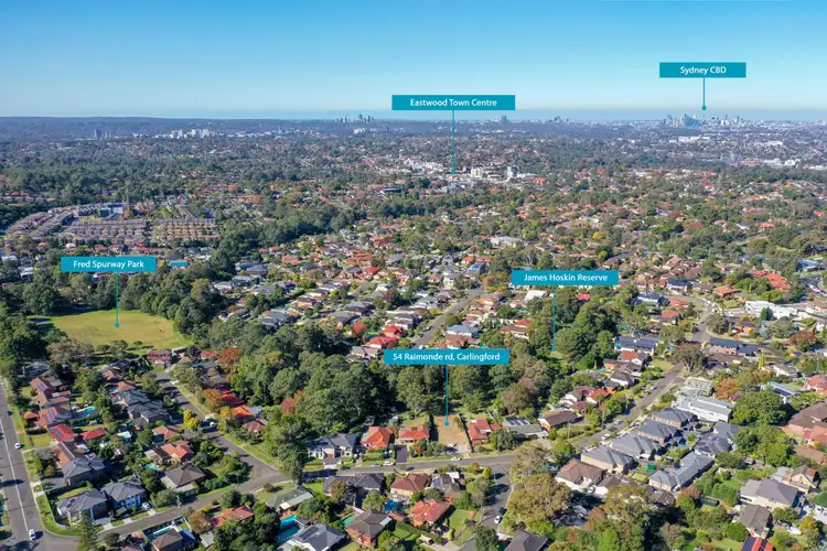 Third view of Homely land listing, 54 Raimonde Road, Carlingford NSW 2118