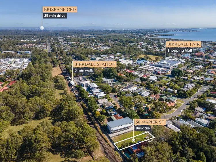 Main view of Homely land listing, 58 Napier Street, Birkdale QLD 4159