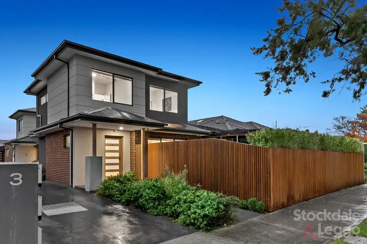 Main view of Homely townhouse listing, 1/3 Justin Avenue, Glenroy VIC 3046