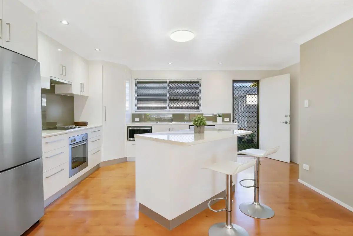 Main view of Homely semi-detached listing, 2/18 Snipe Street, Miami QLD 4220