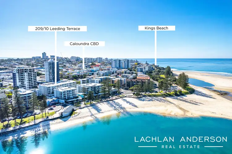 Main view of Homely unit listing, 209/10 Leeding Terrace, Caloundra QLD 4551