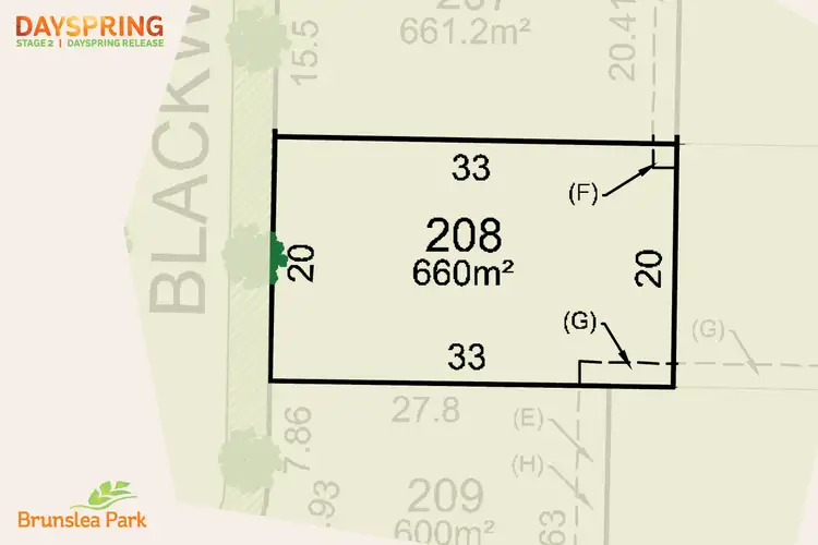 Second view of Homely land listing, LOT 208 Blackwood Circuit, Forest Hill NSW 2651