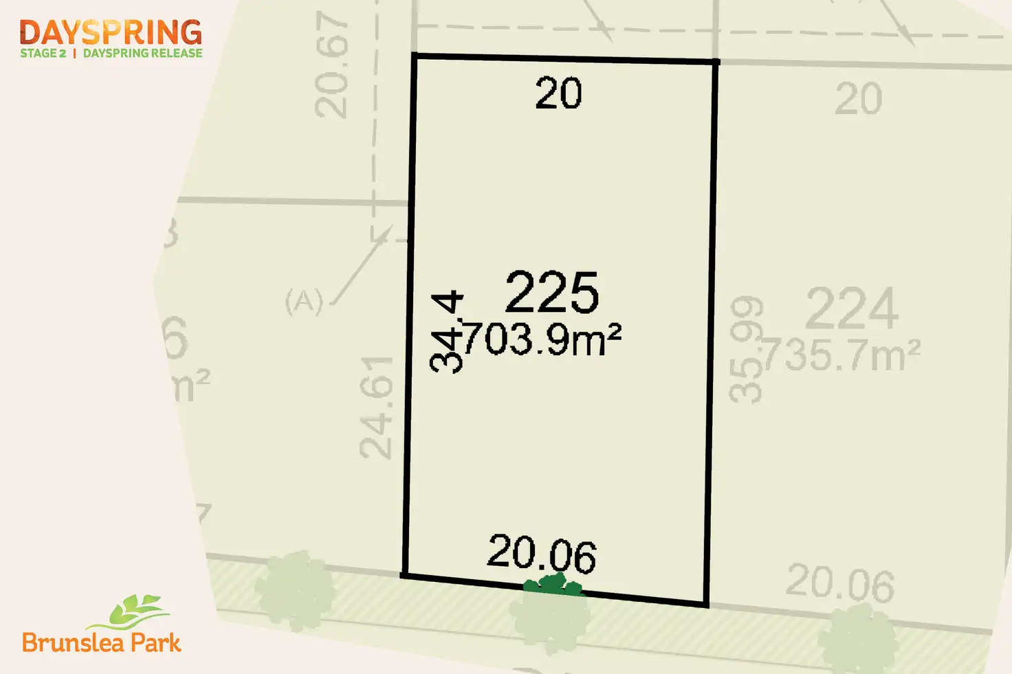 Main view of Homely land listing, LOT 225 Blackwood Circuit, Forest Hill NSW 2651