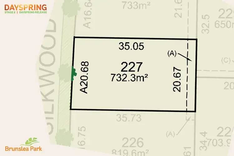 Main view of Homely land listing, LOT 227 Silkwood Street, Forest Hill NSW 2651