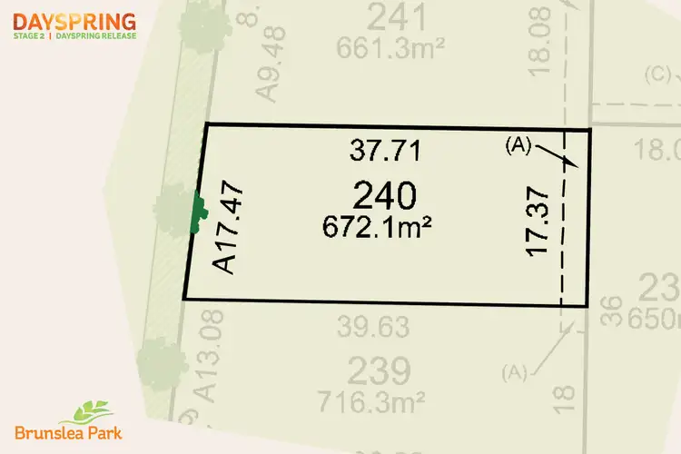 Third view of Homely land listing, LOT 240 Silkwood Street, Forest Hill NSW 2651