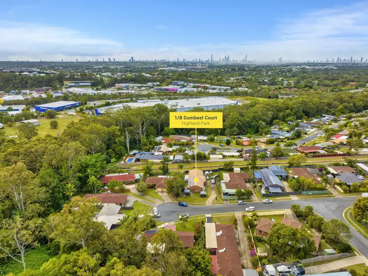 Second view of Homely semi-detached listing, 1/8 Gumbeel Court, Highland Park QLD 4211