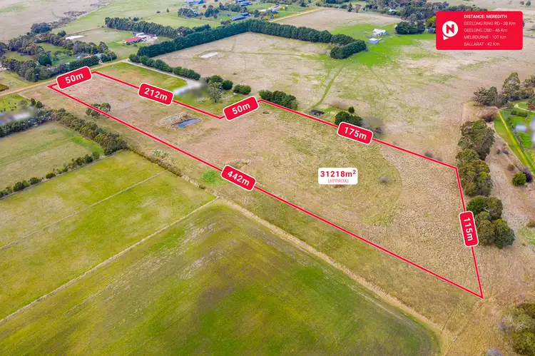 Main view of Homely land listing, 51 Watson Street, Meredith VIC 3333