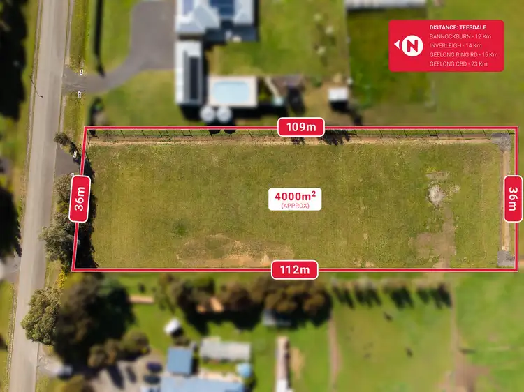 Main view of Homely land listing, 3A Kestrel Place, Teesdale VIC 3328