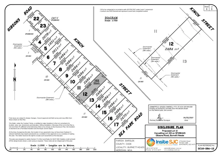 Third view of Homely land listing, Lot 12 Kinch Street, Burnett Heads QLD 4670
