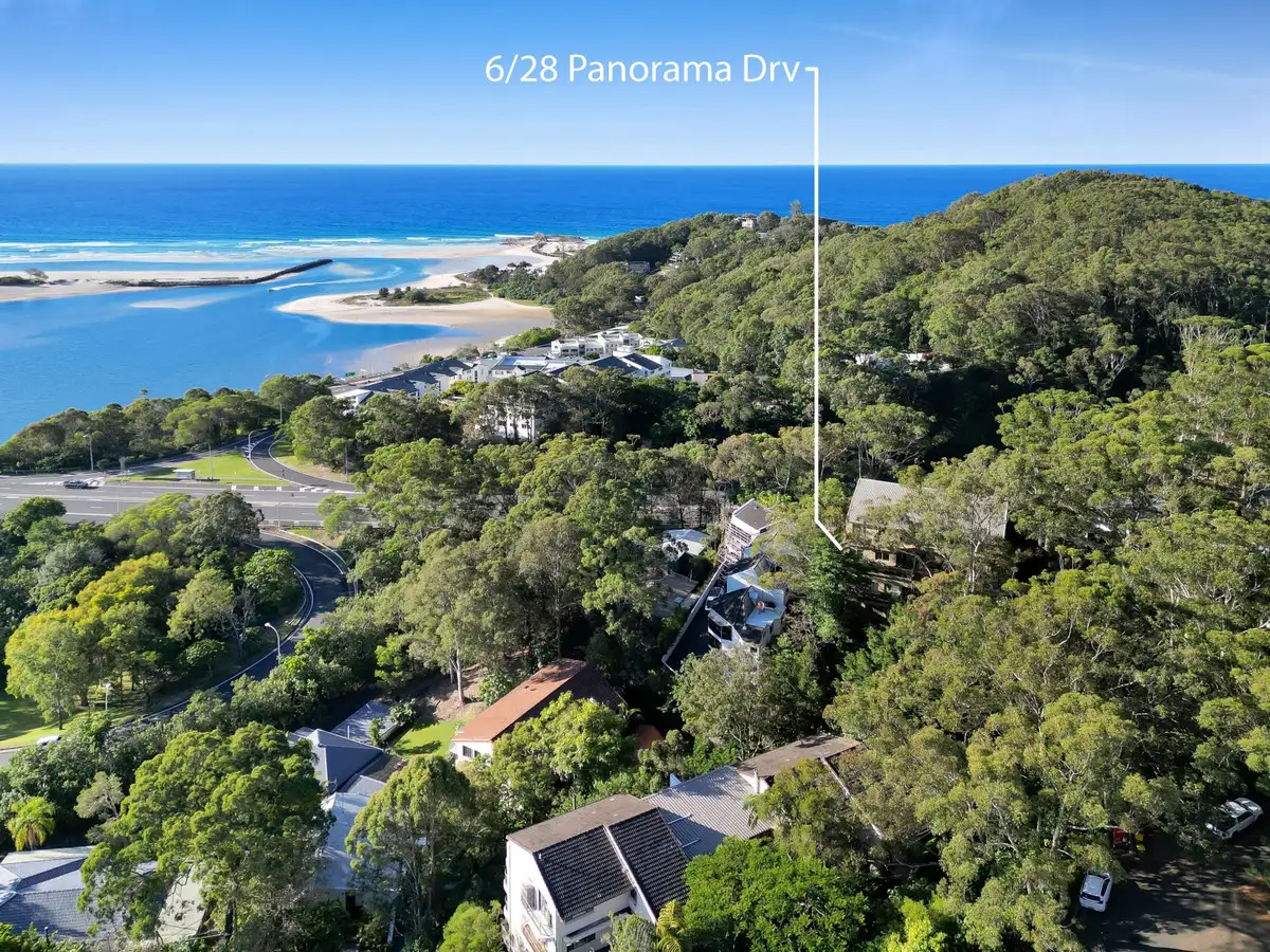 Main view of Homely unit listing, 6/28 Panorama Drive, Currumbin QLD 4223