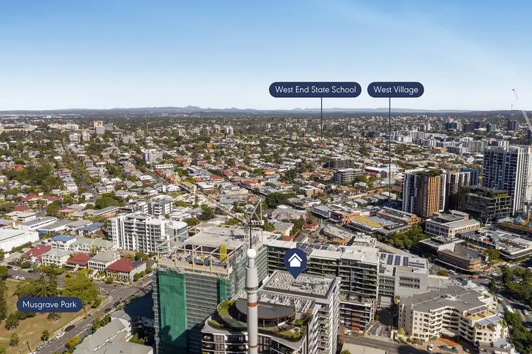 Second view of Homely apartment listing, 11003/16 Edmondstone Street, South Brisbane QLD 4101