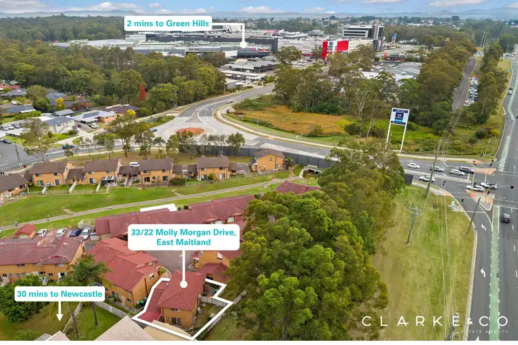 Second view of Homely townhouse listing, 33/22 Molly Morgan Drive, East Maitland NSW 2323