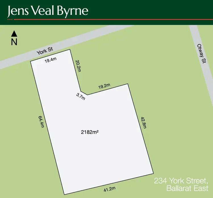 Main view of Homely land listing, 234 York Street, Ballarat East VIC 3350