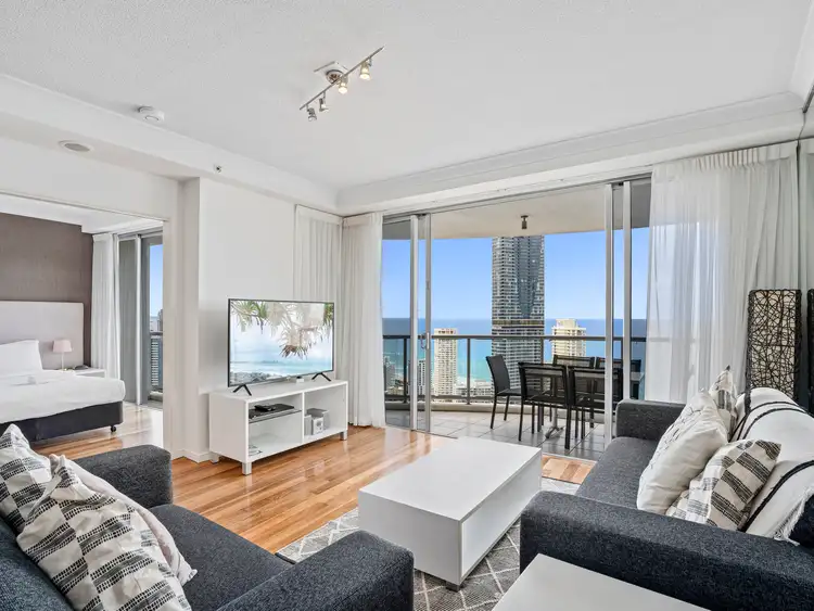 Sixth view of Homely apartment listing, 2402/23 Ferny Avenue, Surfers Paradise QLD 4217