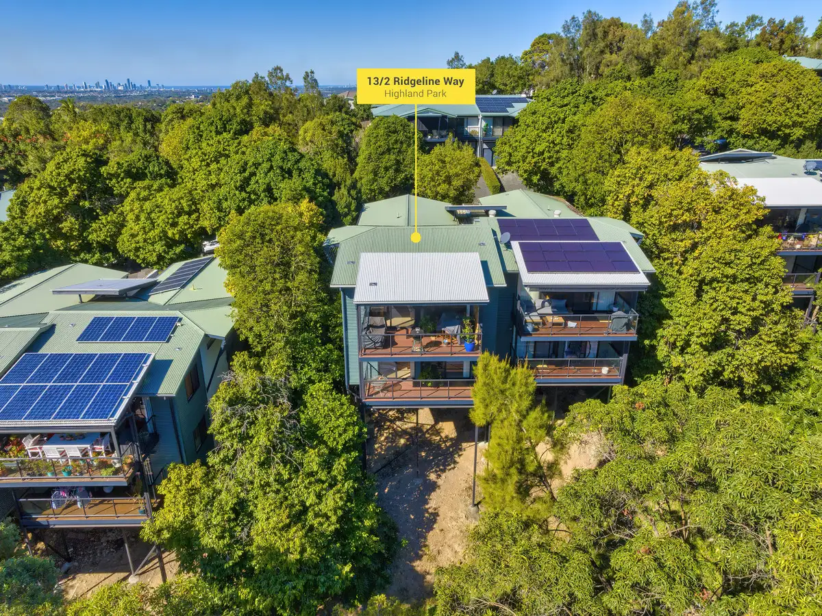 Main view of Homely townhouse listing, 13/2 Ridgeline Way, Highland Park QLD 4211