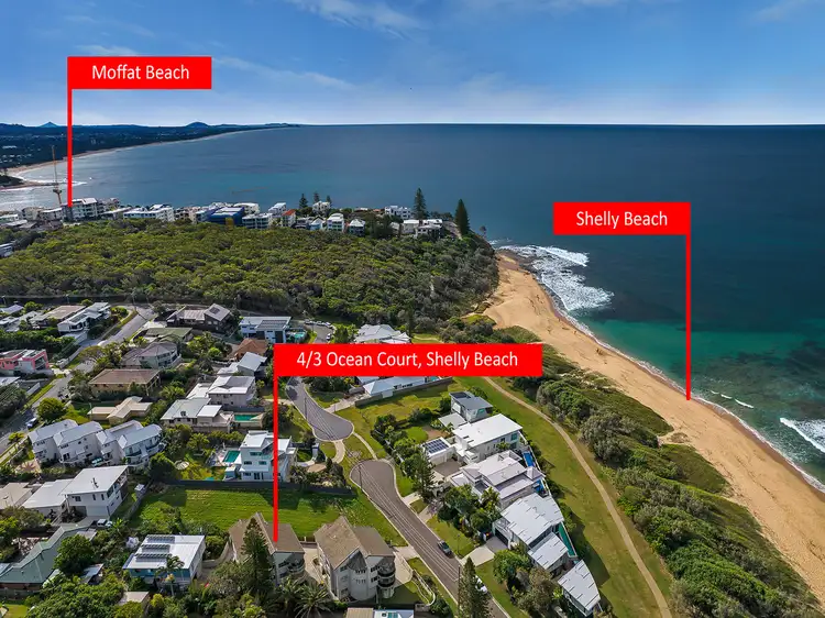 Main view of Homely unit listing, 4/3 Ocean Court, Shelly Beach QLD 4551