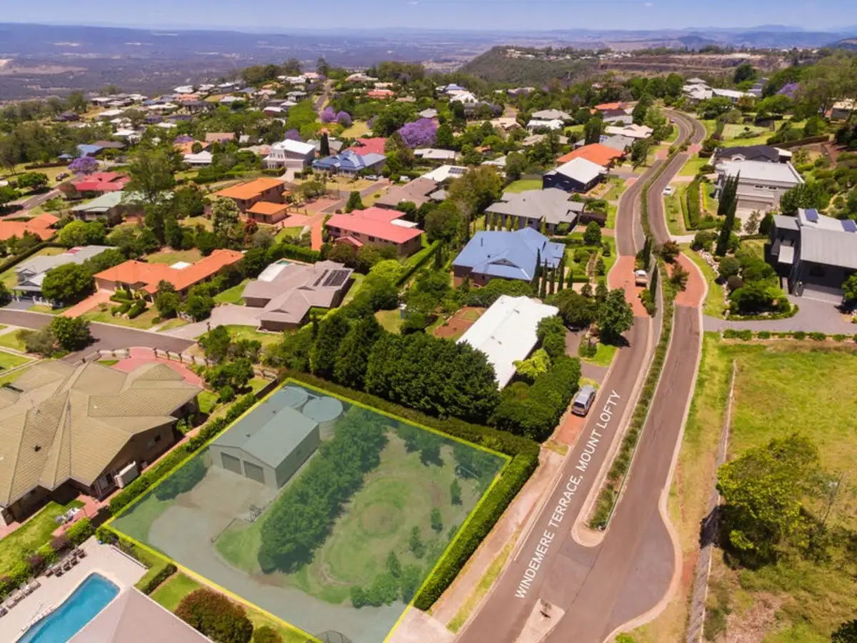 Main view of Homely land listing, 28 Windemere Terrace, Mount Lofty QLD 4350