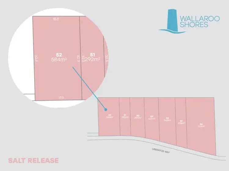 Main view of Homely land listing, LOT 52 Liberator Way, Wallaroo SA 5556