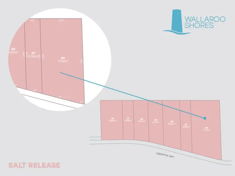 Main view of Homely land listing, LOT 46 Liberator Way, Wallaroo SA 5556