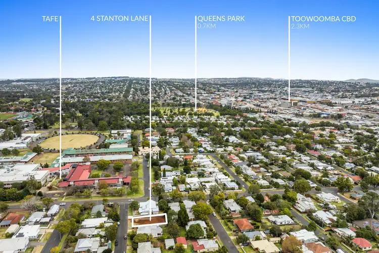 Third view of Homely land listing, 4 Stanton Lane, North Toowoomba QLD 4350