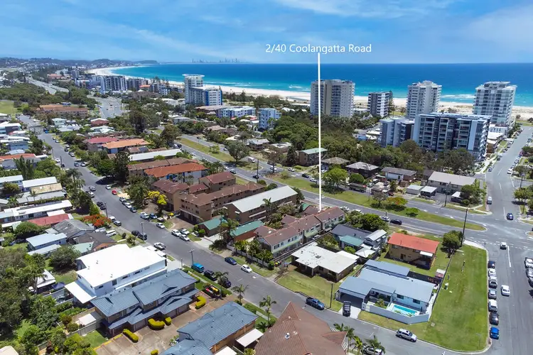 Second view of Homely townhouse listing, 2/40 Coolangatta Road, Coolangatta QLD 4225