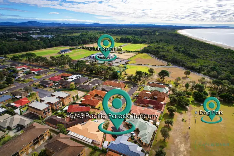 Third view of Homely villa listing, 2/45 Pacific Parade, Tuncurry NSW 2428