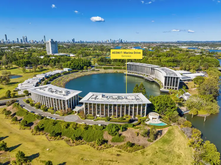 Main view of Homely apartment listing, 403W/1 Marina Drive, Benowa QLD 4217