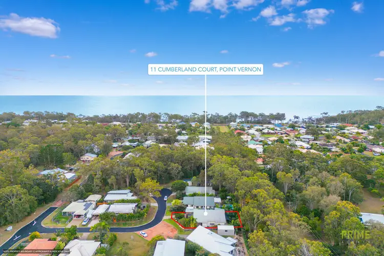 Second view of Homely house listing, 11 Cumberland Court, Point Vernon QLD 4655