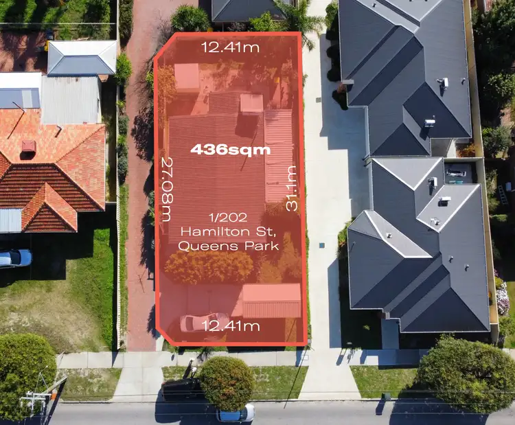 Second view of Homely house listing, 1/202 Hamilton Street, Queens Park WA 6107