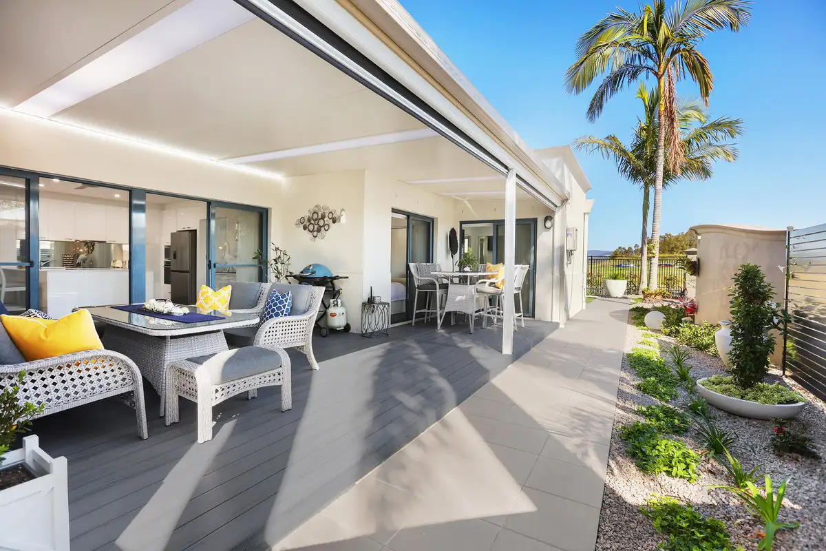 Main view of Homely semi-detached listing, 17/117 Palm Meadows Drive, Carrara QLD 4211