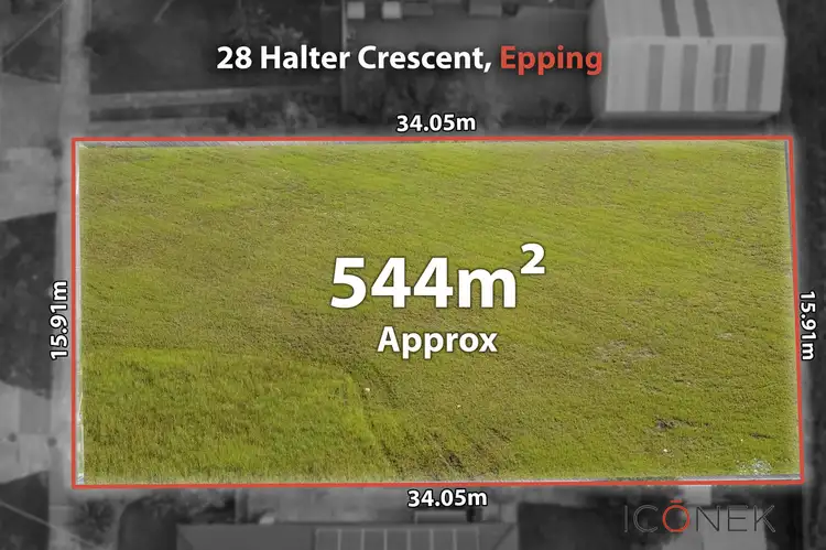 Main view of Homely land listing, 28 Halter Crescent, Epping VIC 3076