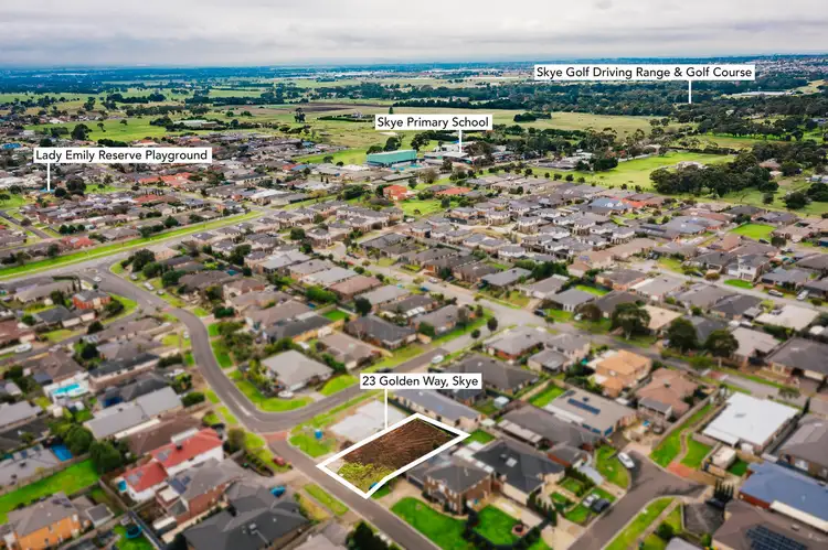 Fourth view of Homely land listing, 23 Golden Way, Skye VIC 3977