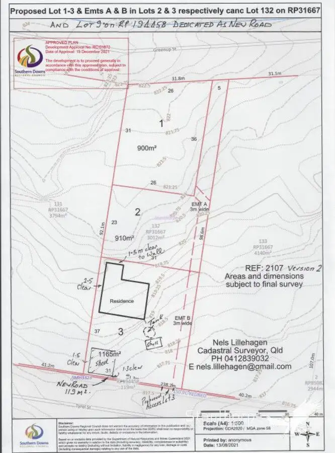 Second view of Homely land listing, LOT 2, 67 Greenup Street, Stanthorpe QLD 4380