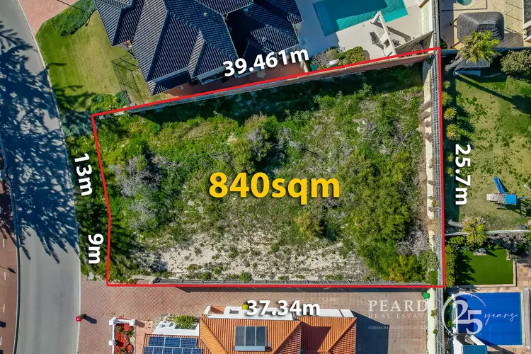 Second view of Homely land listing, 222 Ocean Drive, Quinns Rocks WA 6030