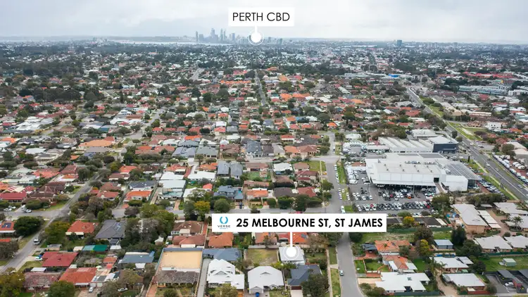 Second view of Homely house listing, 1/25 Melbourne Street, St James WA 6102