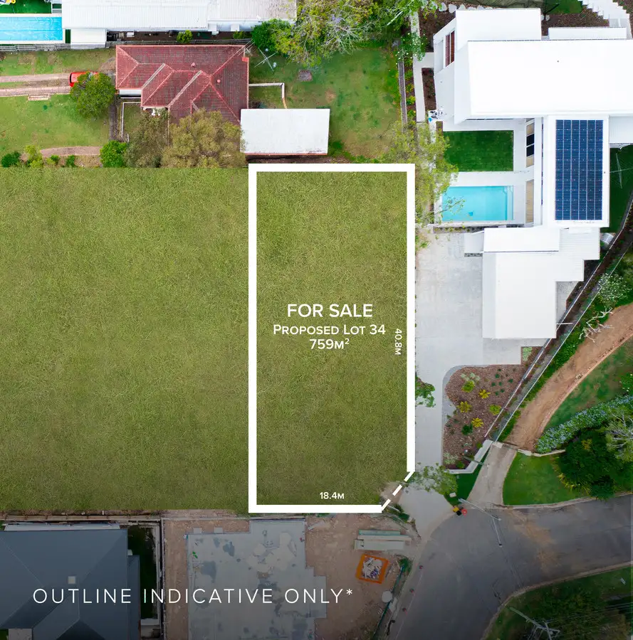 Main view of Homely land listing, LOT 34, 11 Graham Street, Indooroopilly QLD 4068