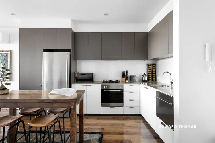 Second view of Homely apartment listing, 308/71 Henry Street, Kensington VIC 3031