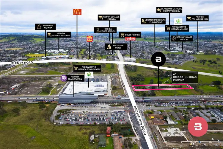 Third view of Homely land listing, 601 Bridge Inn Road, Mernda VIC 3754