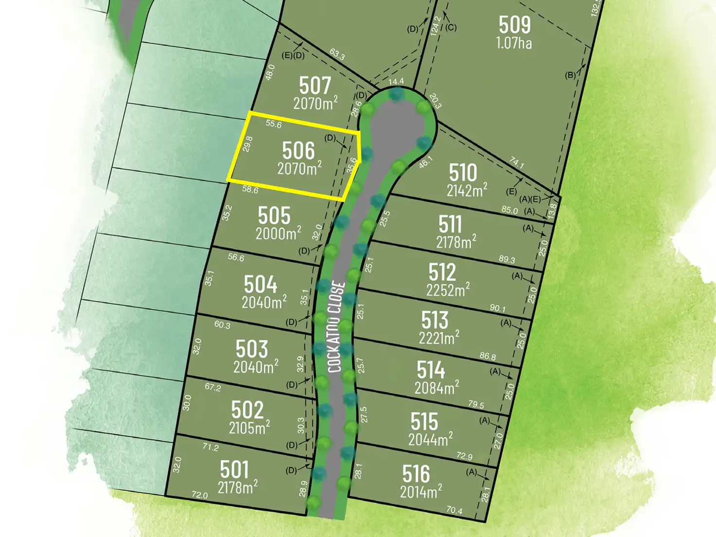 Main view of Homely land listing, LOT 506 Cockatoo Close, Scone NSW 2337