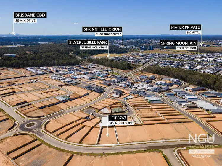 Second view of Homely land listing, LOT 8767 Barham Way, Spring Mountain QLD 4300