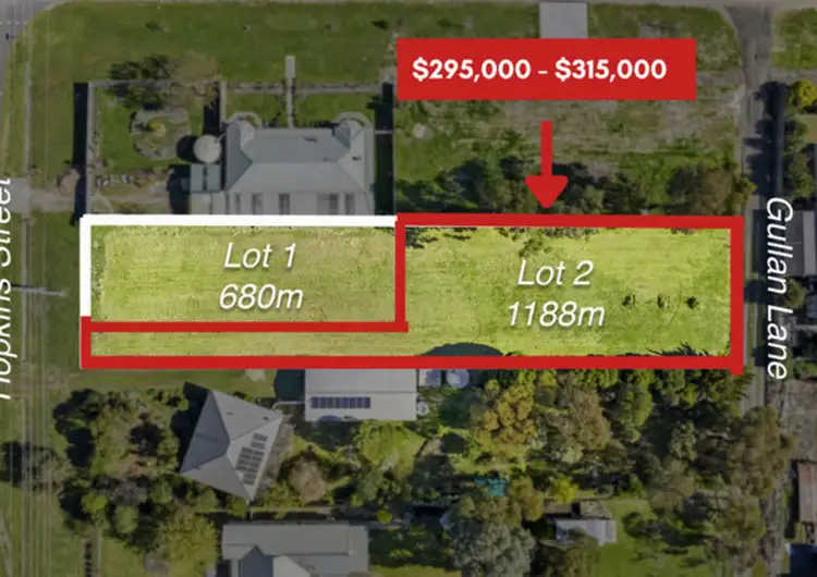 LOT 1 & 2, 45 Hopkins Street, Winchelsea VIC 3241